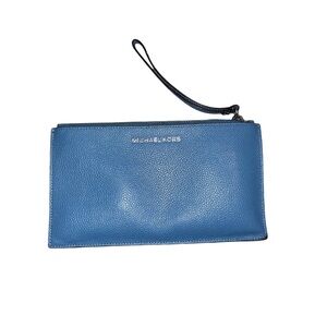 Michael Kors Blue Wristlet